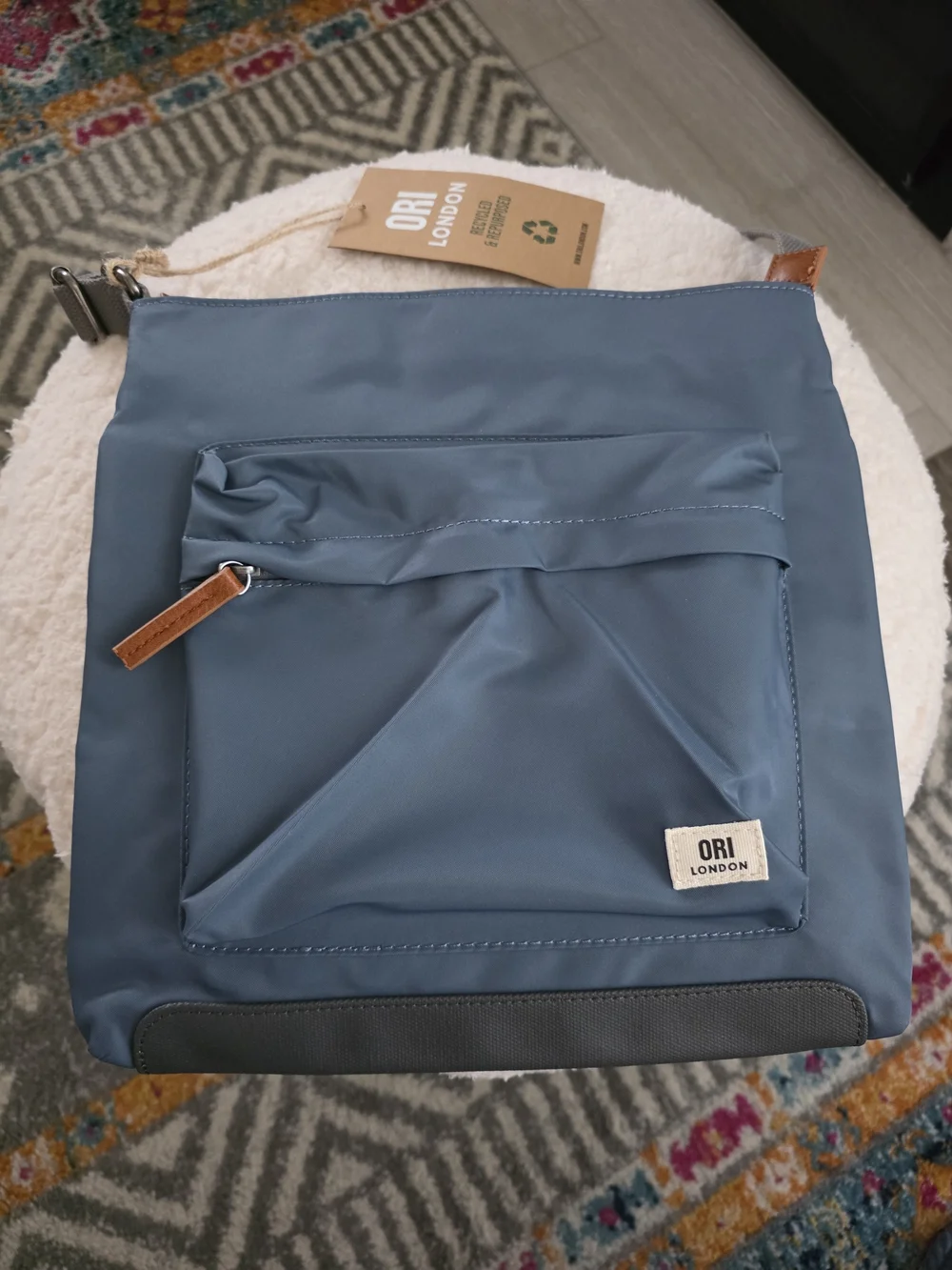 ORI London Kennington Crossbody Bag (Color: Airforce)